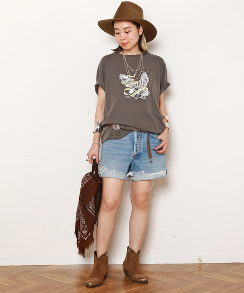 PUNTOVITA/プントヴィータ】CONCHO SUEDE BELT（ベルト）｜Puntovita