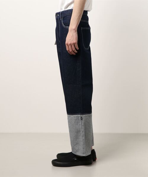 kudos（クードス）の「Kudos/クードス/2トーンデニムシャツ