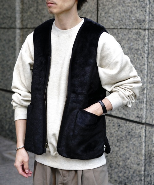 Barbour（バブアー）の「BARBOUR/バブアー/フロントジップ ファー