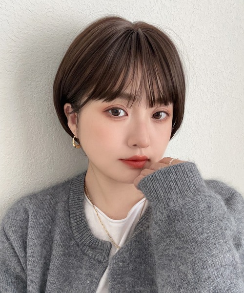 素肌ウィッグ 【竹】 ショート 」 ウィッグ ショート ボブ レディース