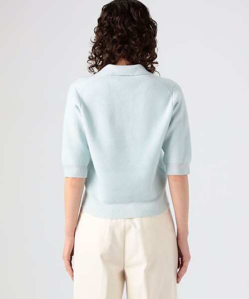 caban（キャバン）の「コットンカシミヤ スキッパーニット（ニット