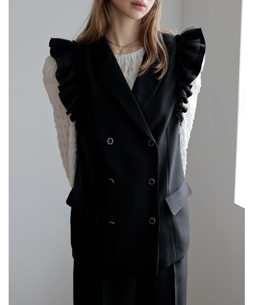 Re:EDIT（リエディ）の「[2024SS COLLECTION][MEISM by Re:EDIT]肩