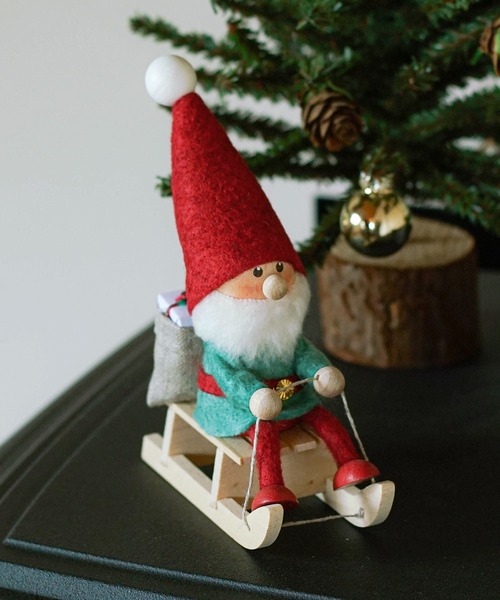 Nordika Nisse ノルディカ ニッセ 人形 そりに乗ったサンタクロース