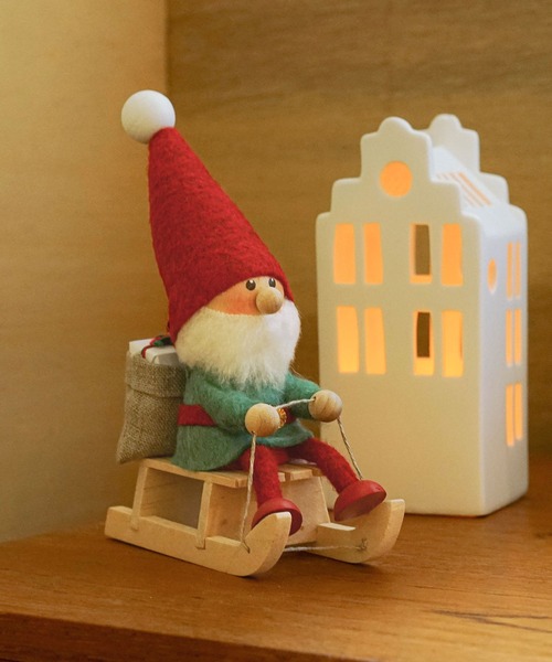 Nordika Nisse ノルディカ ニッセ 人形 そりに乗ったサンタクロース