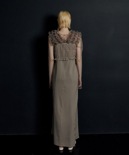 Many way frill dress（ドレス）｜et.UNiVER（エトユニベール）の