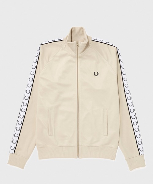 セール】Taped Track Jacket／フレッドペリートラックジャケット