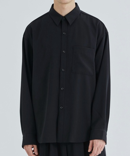 STUDIOUS別注 DROP SHOULDER REGULAR COLLAR L/S SH（シャツ/ブラウス