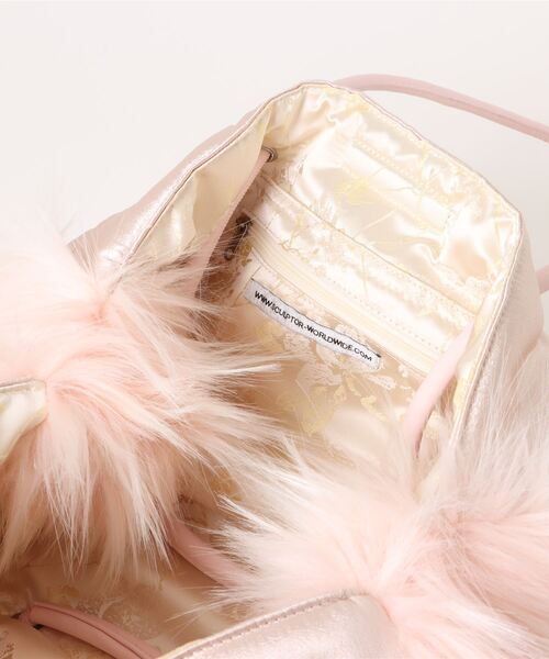 SCULPTOR（スカルプター）の「Fluffy Slouchy Satin Bag/フラフィー