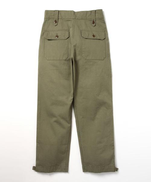 BUZZ RICKSON'S × fennica / 別注 ヘリンボーン アーミーパンツ ＜MEN