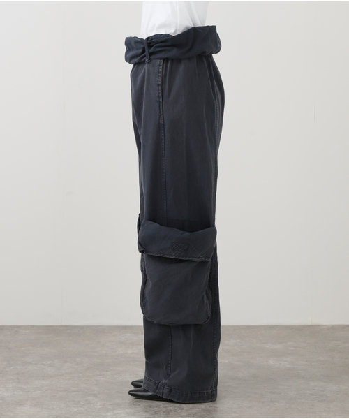 Geek Office / ギークオフィス】OPEN YY Woven WASHED ROLLED CARGO