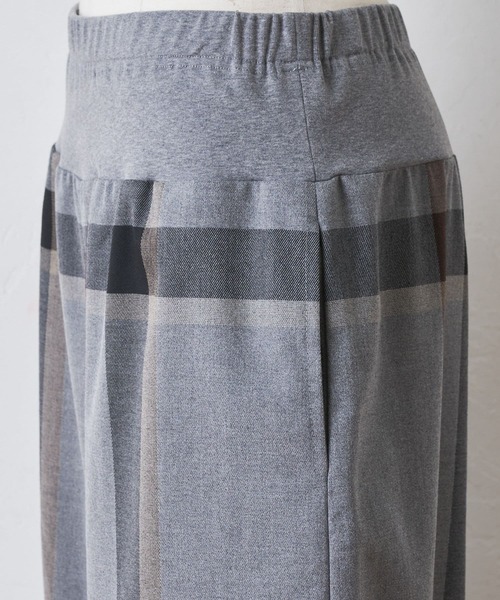 BEARDSLEY（ビアズリー）の「チェックウエストリブパンツ（その他