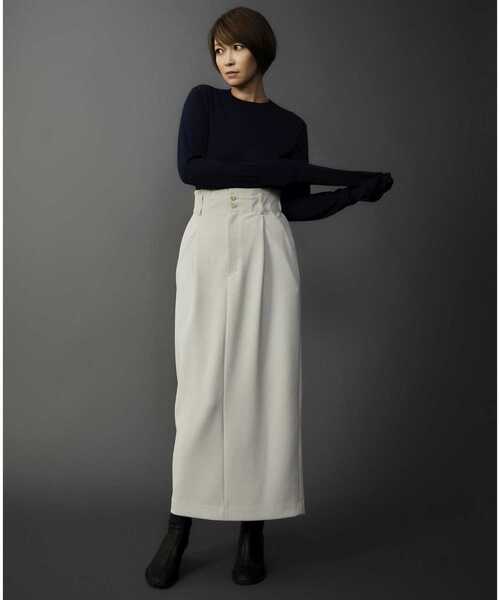 Liesse（リエス）の「【辺見えみりさんコラボ】ロングタイトスカート