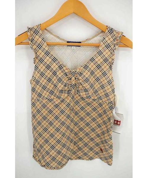 BURBERRY BLUE LABEL ノースリーブタンクトップ夏服