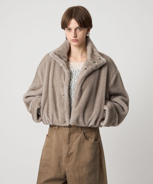 ポンチョ 「ASTRAET」メルトン ASTRAET アストラット フーデット