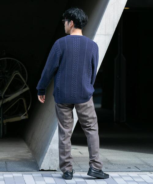 セール】『WEB限定』『XLサイズあり』メリノウールケーブルニット