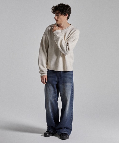 Parts Lab.】Basic Knit PO / ベーシックニットプルオーバー（ニット
