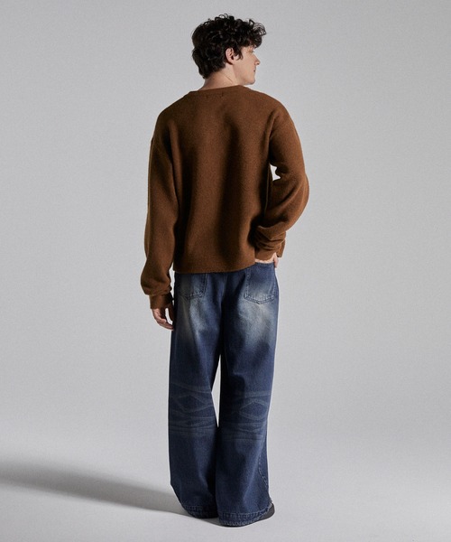Parts Lab.】Basic Knit PO / ベーシックニットプルオーバー（ニット