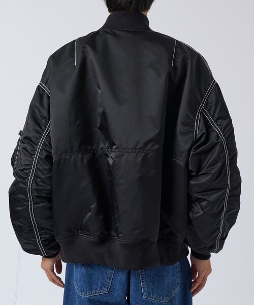 FACETASM/ファセッタズム】HEAVY STITCH MA-1 JACKET（ミリタリー