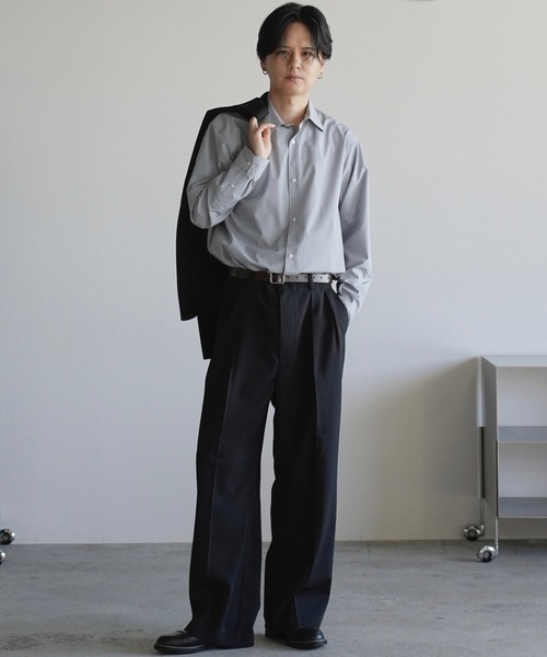 HIGH TWIST PE DOUBLE SUIT（スーツセット）｜WYM LIDNM（ウィム バイ