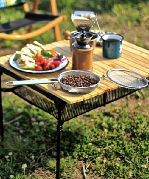 使用1度のみ】ミニマルワークス モカロールテーブルセット 【使用1度