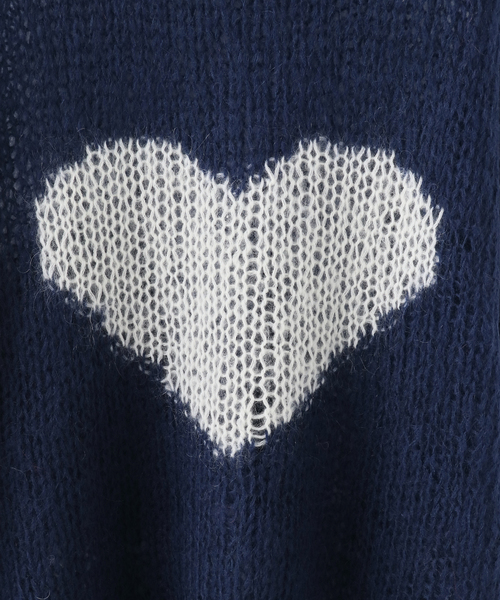 DAIRIKU（ダイリク）の「【DAIRIKU / ダイリク】Heart Mohair Knit