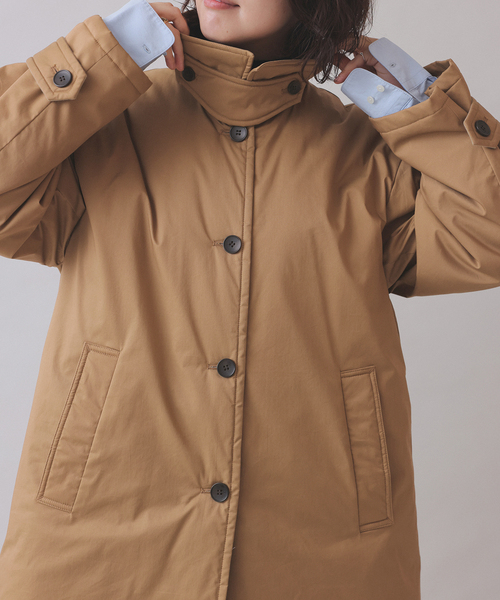 撥水中綿ステンカラーコート（ステンカラーコート）｜SLOBE IENA