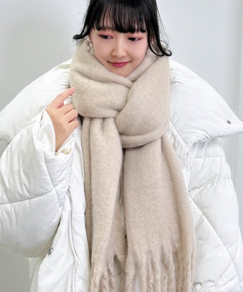 セール】フリンジボリュームストール（ストール/ショール）｜INGNI