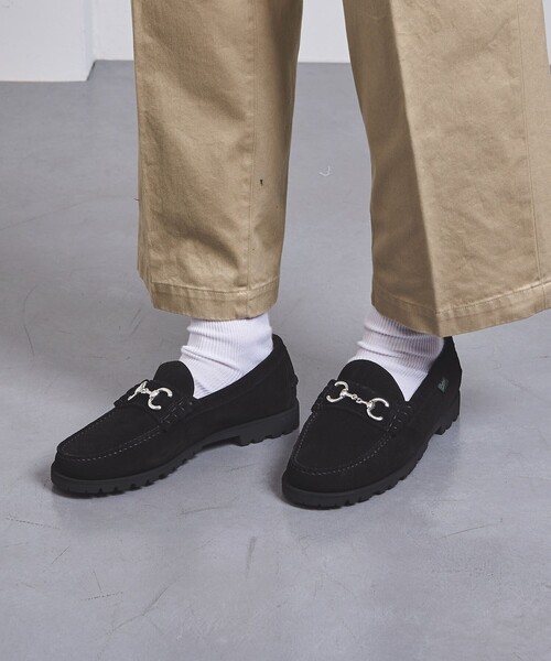 Paraboot（パラブーツ）の「【別注】＜Paraboot＞ SUEDE BIT LOAFER