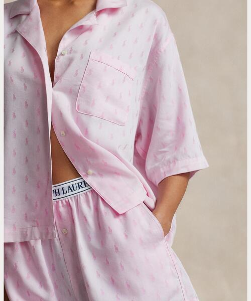 セール】オールオーバー ポニー ショートスリーブ パジャマ セット