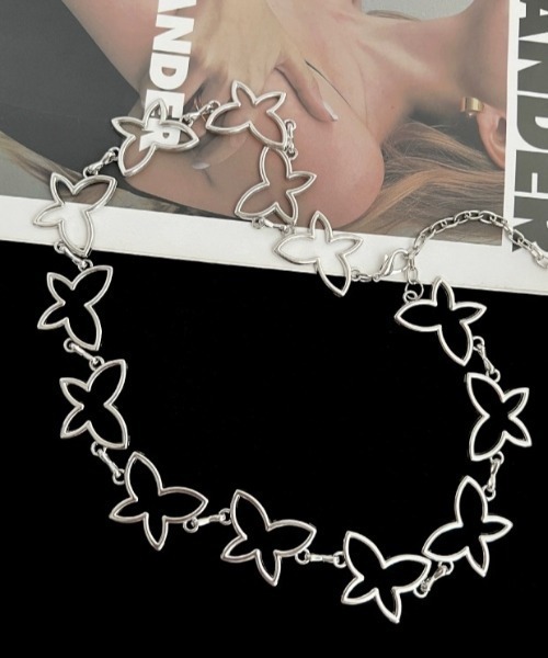A'GEM/9 × .kom 『.KOM/ドットケーオーエム』 蝶ウエストチェーン .KOM