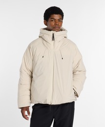 new balance フード付きダウンコート Sサイズ ダークグレー NB GREY