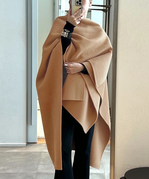 セール】【THE CURATED/ザ キュレイテッド】 CAPE（ポンチョ）｜AP