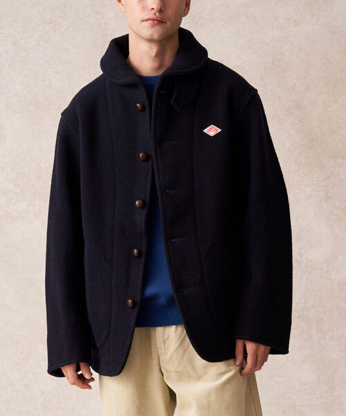DANTON（ダントン）の「MEN'S WOOL PILE ROUND COLLAR JACKET