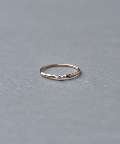 シェア] K10MPG ダイヤモンド クロス リング（リング）｜ete（エテ）の