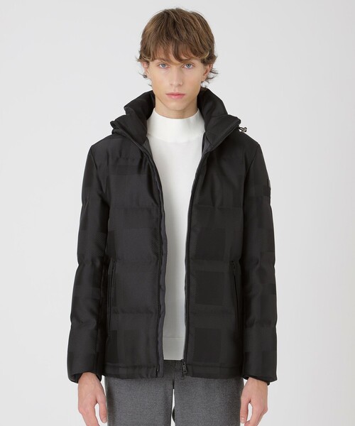 セール】シャドーチェックカルゼダウン（ダウンジャケット/コート