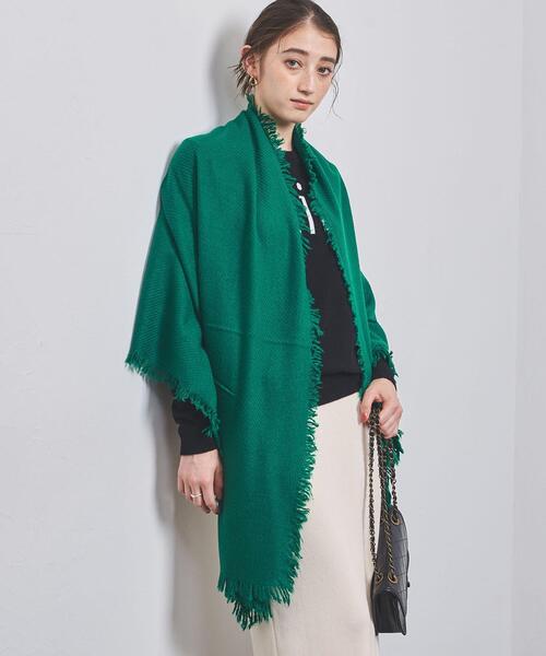 elegancese（エレガンセーゼ）の「＜elegancese＞カシミヤ フリンジ