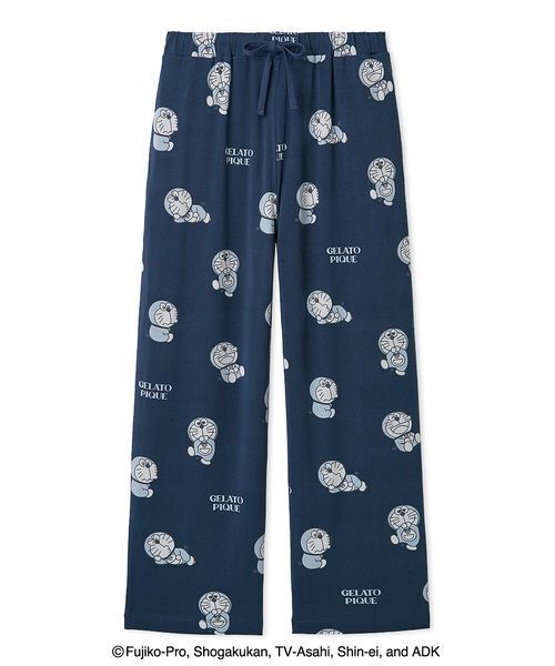 ドラえもん】【メンズ】総柄ロングパンツ（ルームウェア/パジャマ