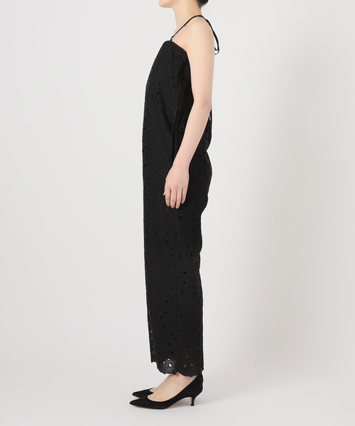 セール】コットン刺繍オールインワン（つなぎ/オールインワン