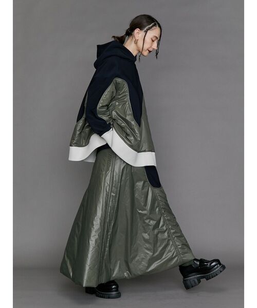 UN3D.（アンスリード）の「WAVE LINE PADDED SK / ウェーブラインパ