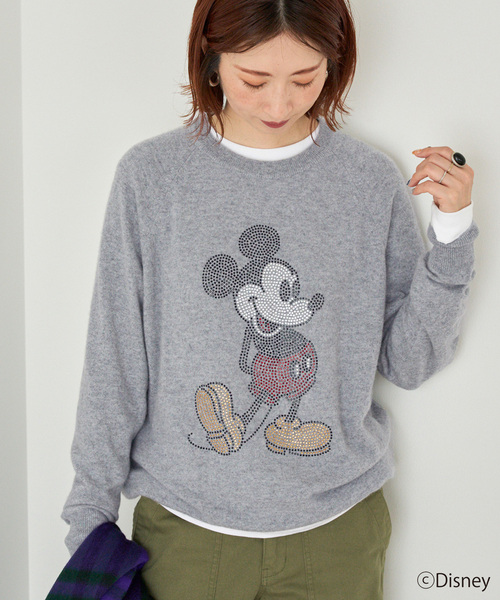 Spick & Span（スピックアンドスパン）の「ミッキーマウス /カシミヤ