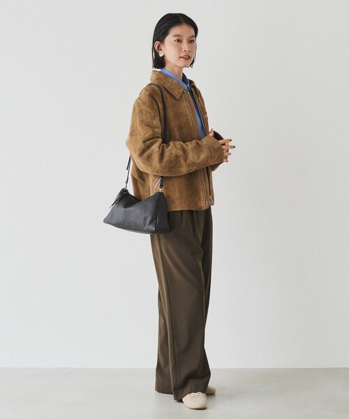 レザー2WAYショルダーバッグ（ショルダーバッグ）｜russet（ラシット