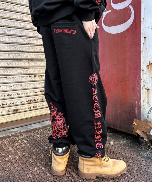 Bolan似 フレアデニム opium wax Bolan似 フレアパンツ opium wax