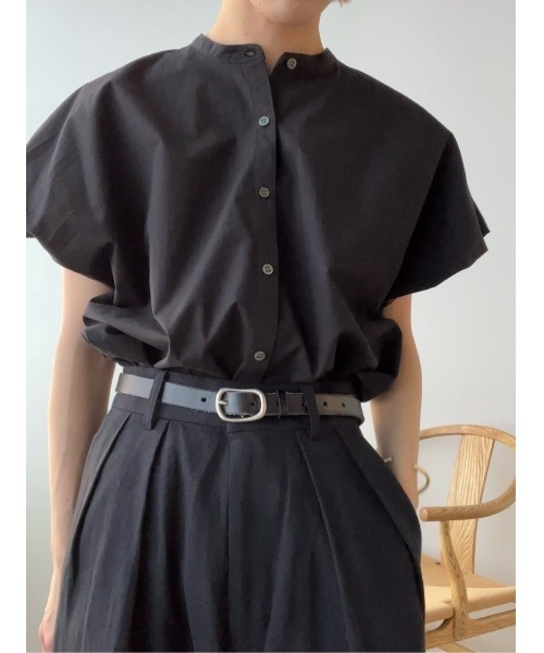 BLACK BY MOUSSY（ブラックバイマウジー）の「undulation buckle slim