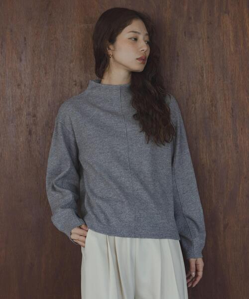 セール】ジャージーボトルネックプルオーバー（Tシャツ/カットソー