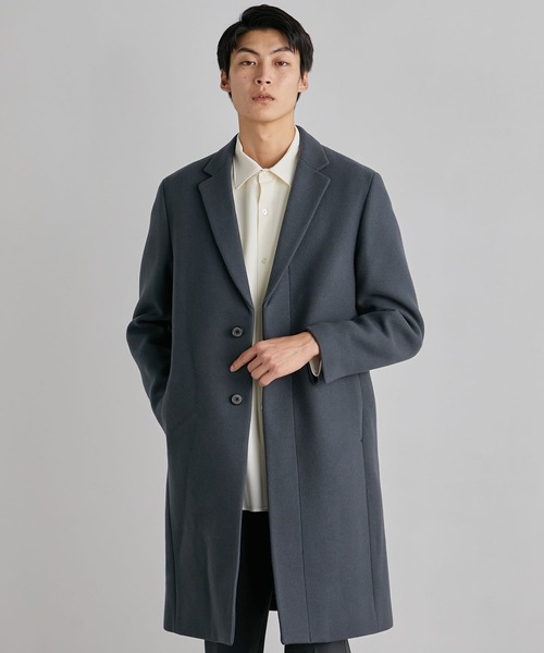 撥水SUPER140's チェスターコート｜保温 / 撥水 / 毛玉防止