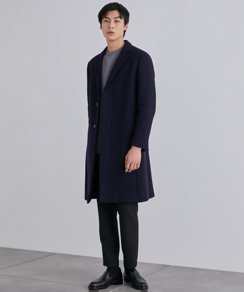 撥水SUPER140's チェスターコート｜保温 / 撥水 / 毛玉防止