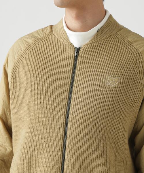 MASTER BUNNY EDITION】ニットジップブルゾン（ブルゾン）｜MASTER