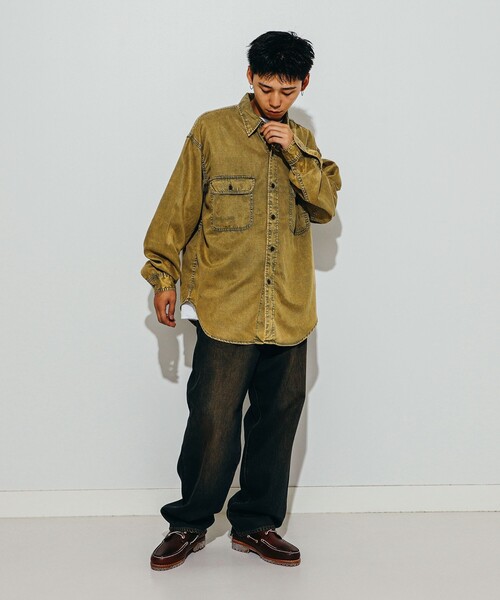 BEAMS（ビームス）の「フェード ワークシャツ（シャツ/ブラウス）」 - WEAR