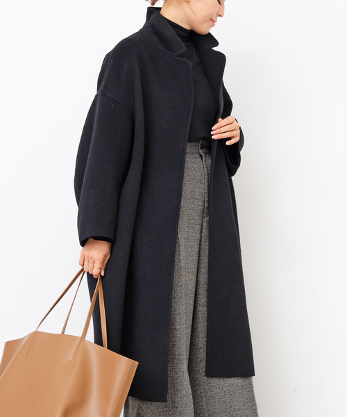 ウールアンゴラリバーコート（チェスターコート）｜Deuxieme Classe