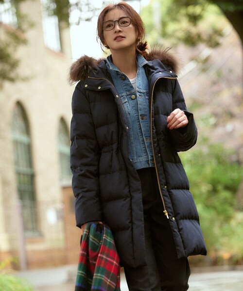 滝沢眞規子さん着用】リュクス ダウンコート（ダウンジャケット/コート